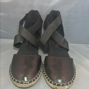 Reaction Kenneth Cole Metallic Brown Espadrilles